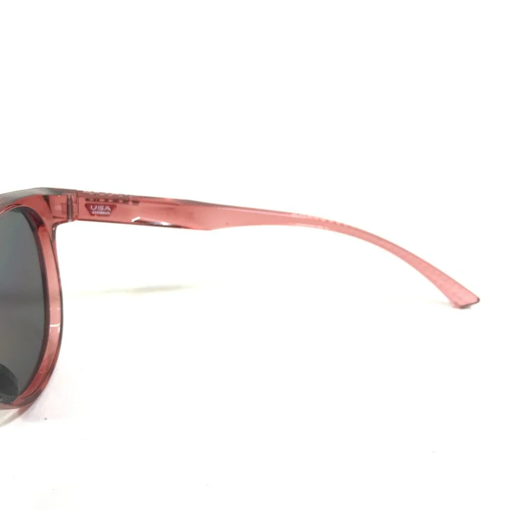 Oakley Sunglasses Spindrift OO9474-0752 Clear Berry Red Gray Polarized Lenses